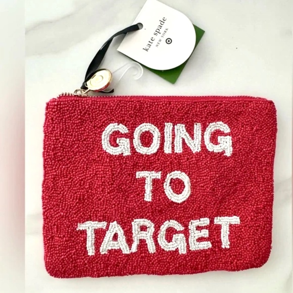 Kate Spade x Target Going to Target Beaded Clutch NWT - Picture 2 of 5